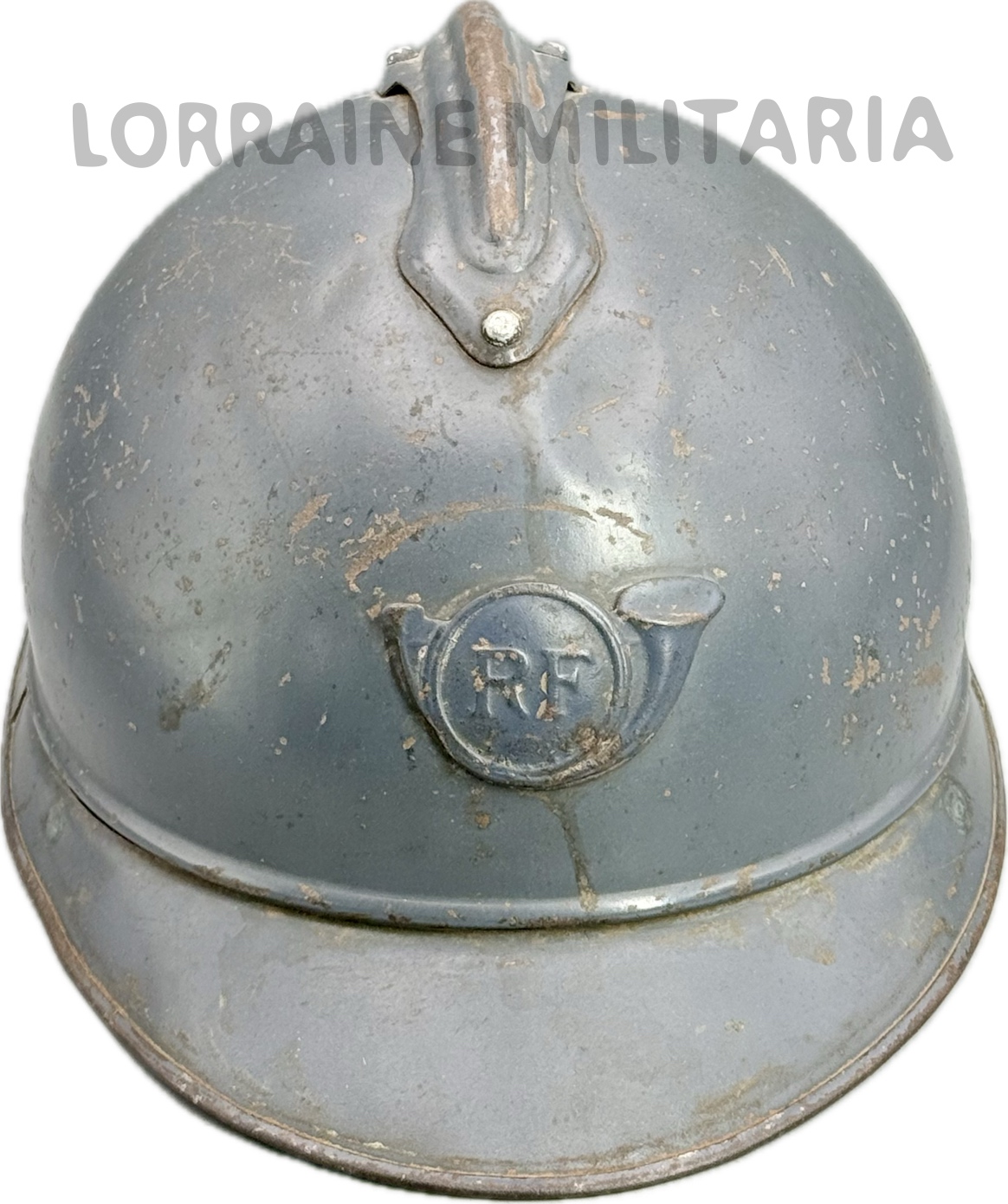 militaria : CASQUE FRANÇAIS ADRIAN  CHASSEUR  PREMIER TYPE