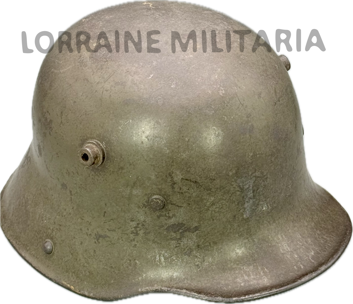 militaria : CASQUE ACIER MODELE 1916 STAHLHELM FELDGRAU