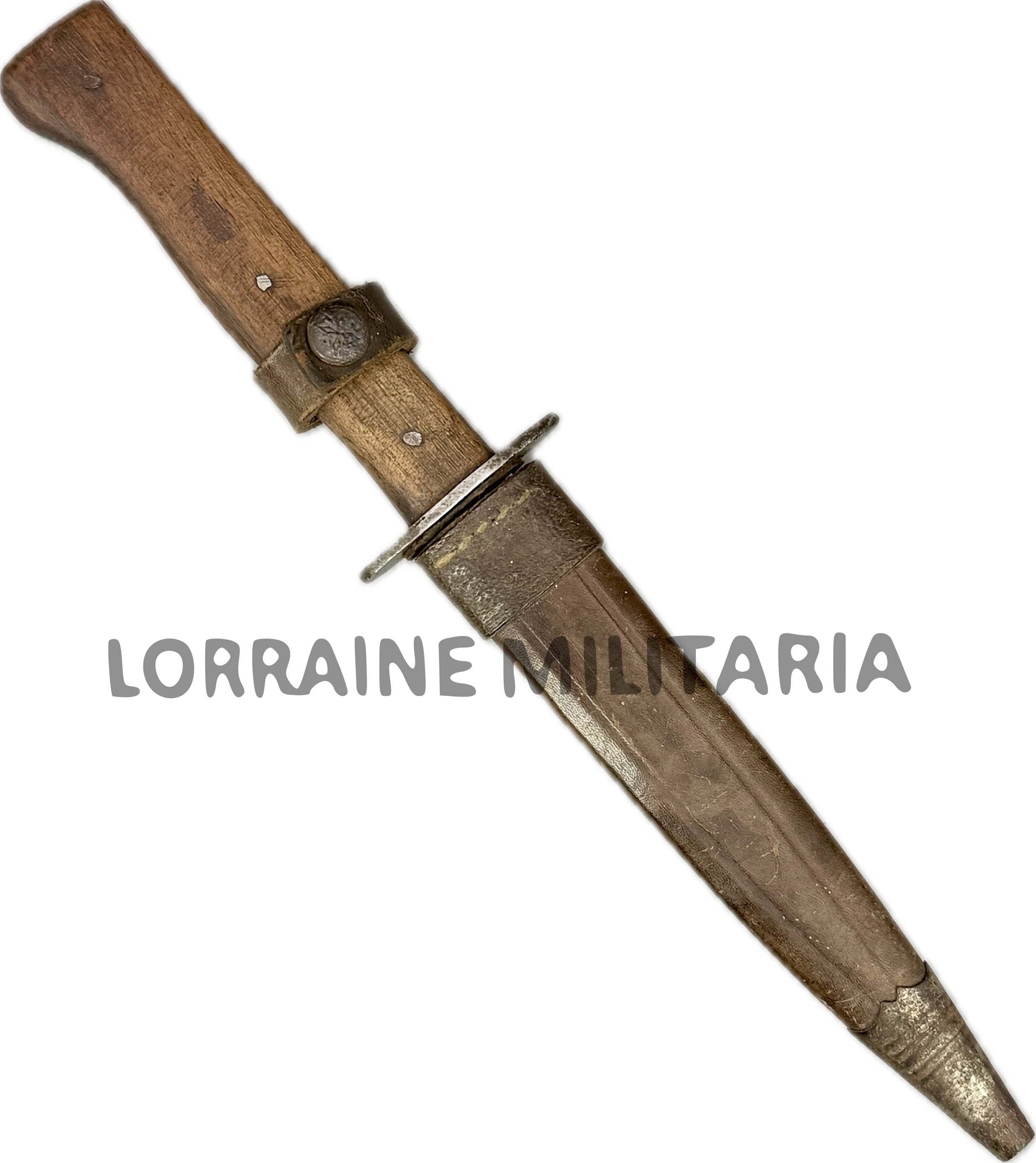 militaria : COUTEAU DE COMBAT ALLEMAND  COMPLET EN TRES BON ETAT