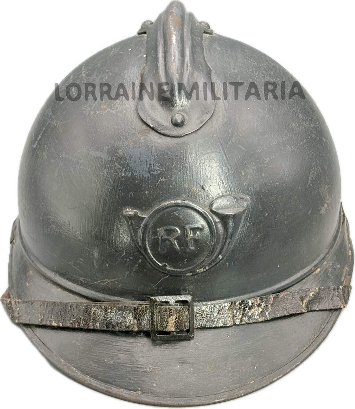 militaria : CASQUE ADRIAN MLE 1915 TROUPE DE  CHASSEUR