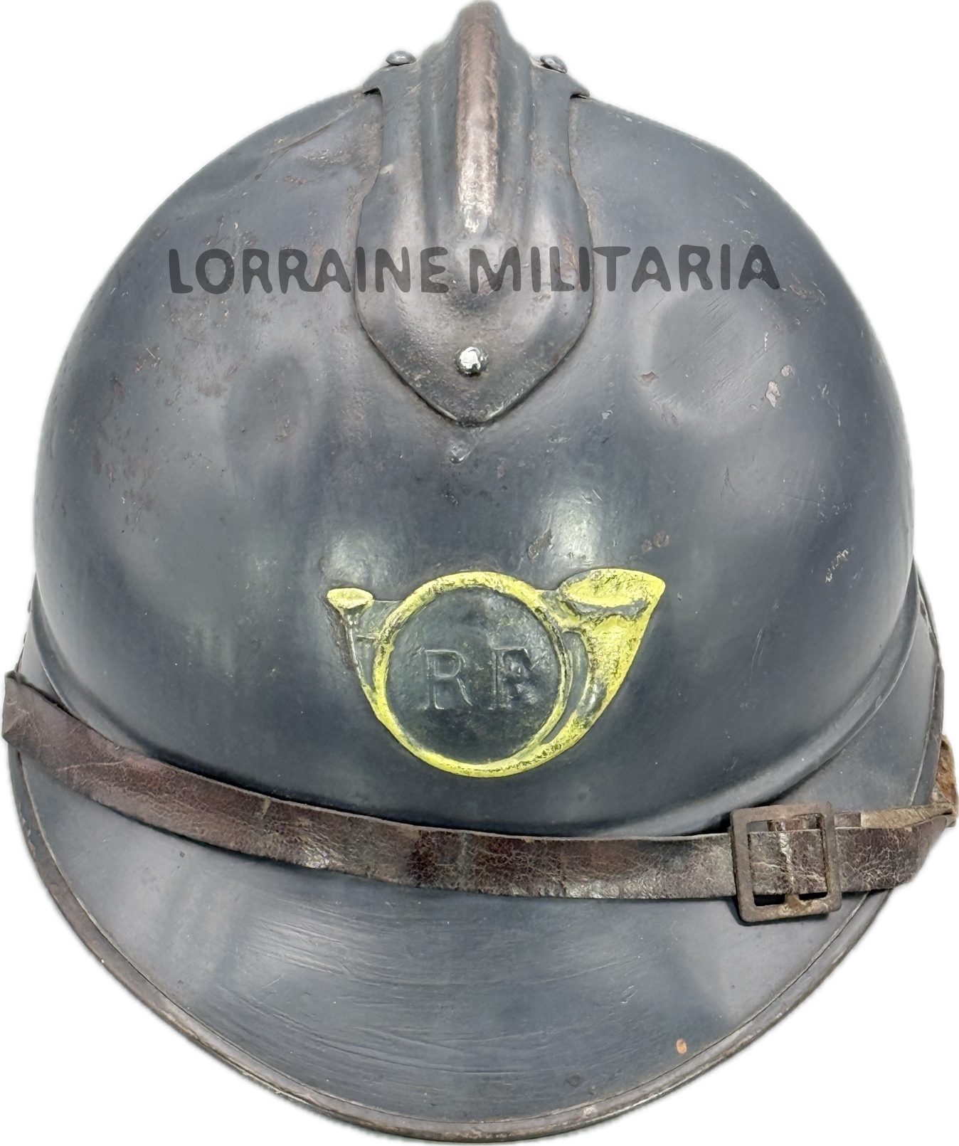militaria : CASQUE ADRIAN MLE 1915 TROUPE DE  CHASSEUR