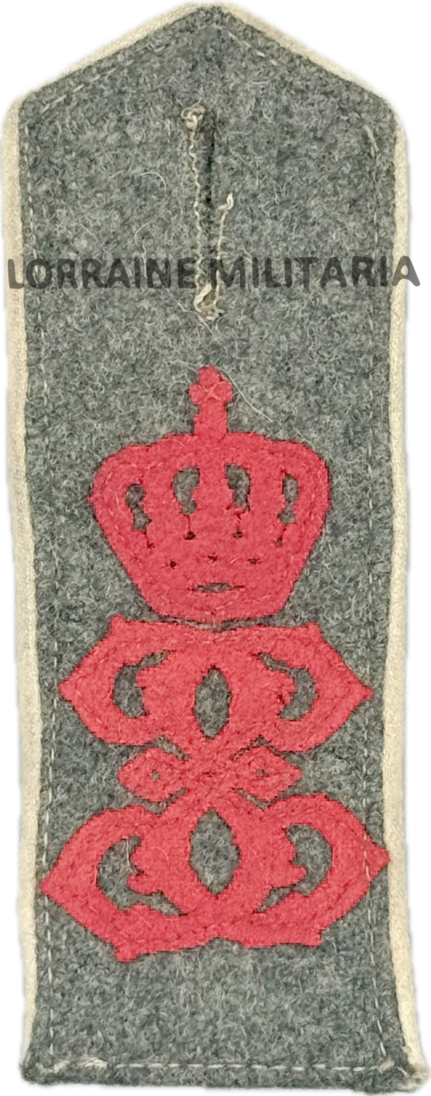militaria : PATTE D'EPAULE MLE 1915 DE BLUSE MONOGRAMME DU 153 IEME REGIMENT D'INFANTERIE