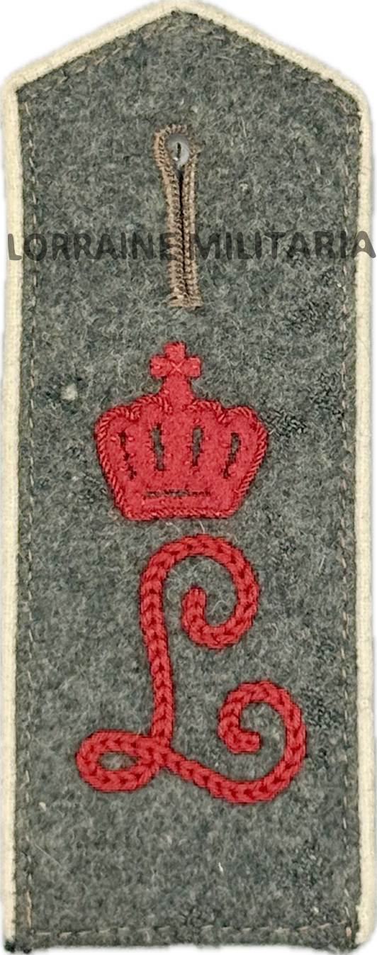 militaria : PATTE D'EPAULE MLE 1915 DE BLUSE MONOGRAMME DU 47 IEME REGIMENT D'INFANTERIE