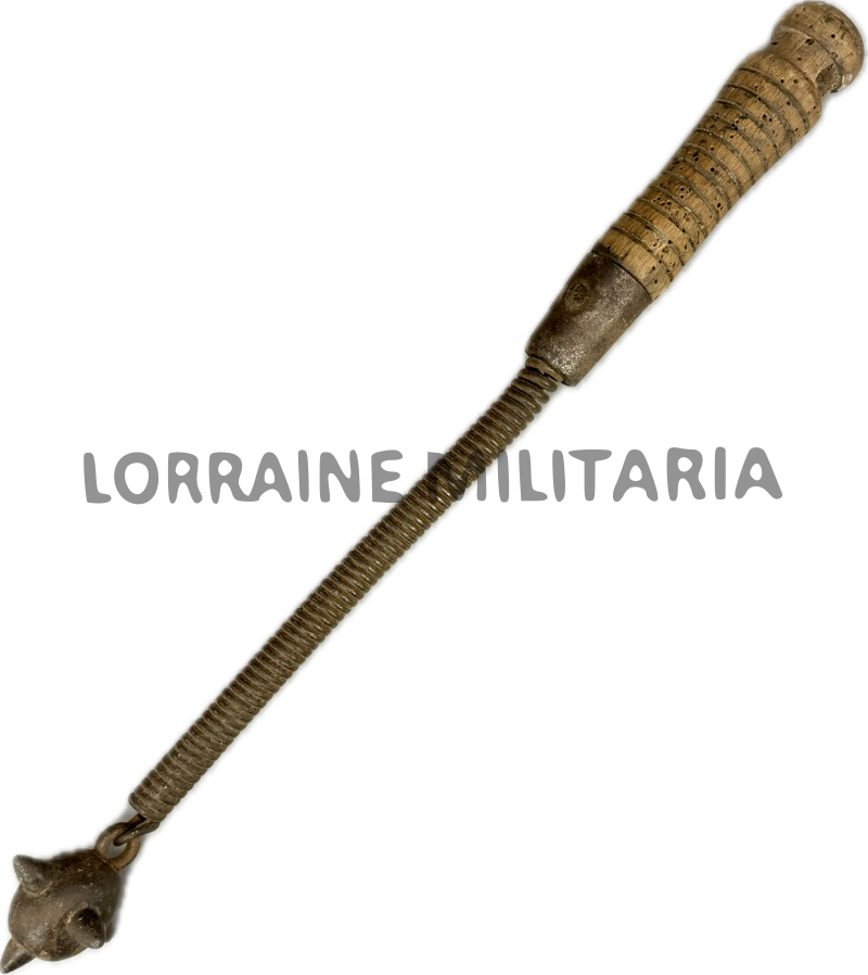 militaria : CASSE TÊTE MATRAQUE DE TRANCHÉE ALLEMAND REGLEMENTAIRE
