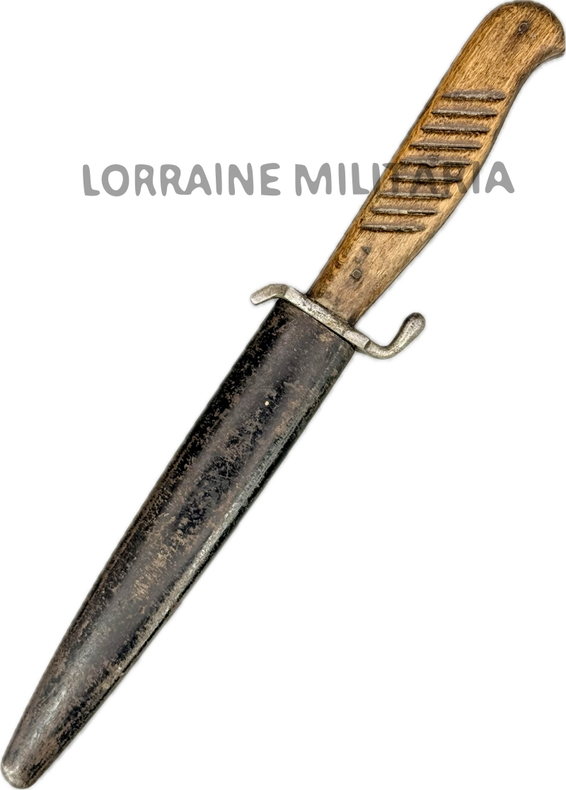 militaria : COUTEAU DE COMBAT ALLEMAND RARE FABRICANT 