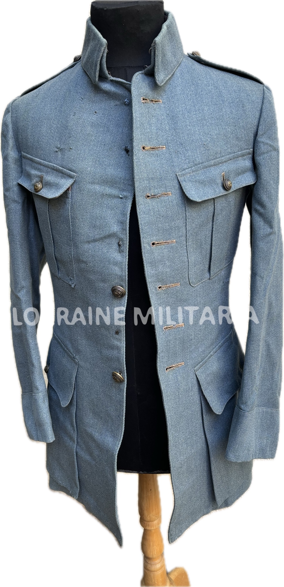 militaria : VESTE D'OFFICIER BLEU HORIZON