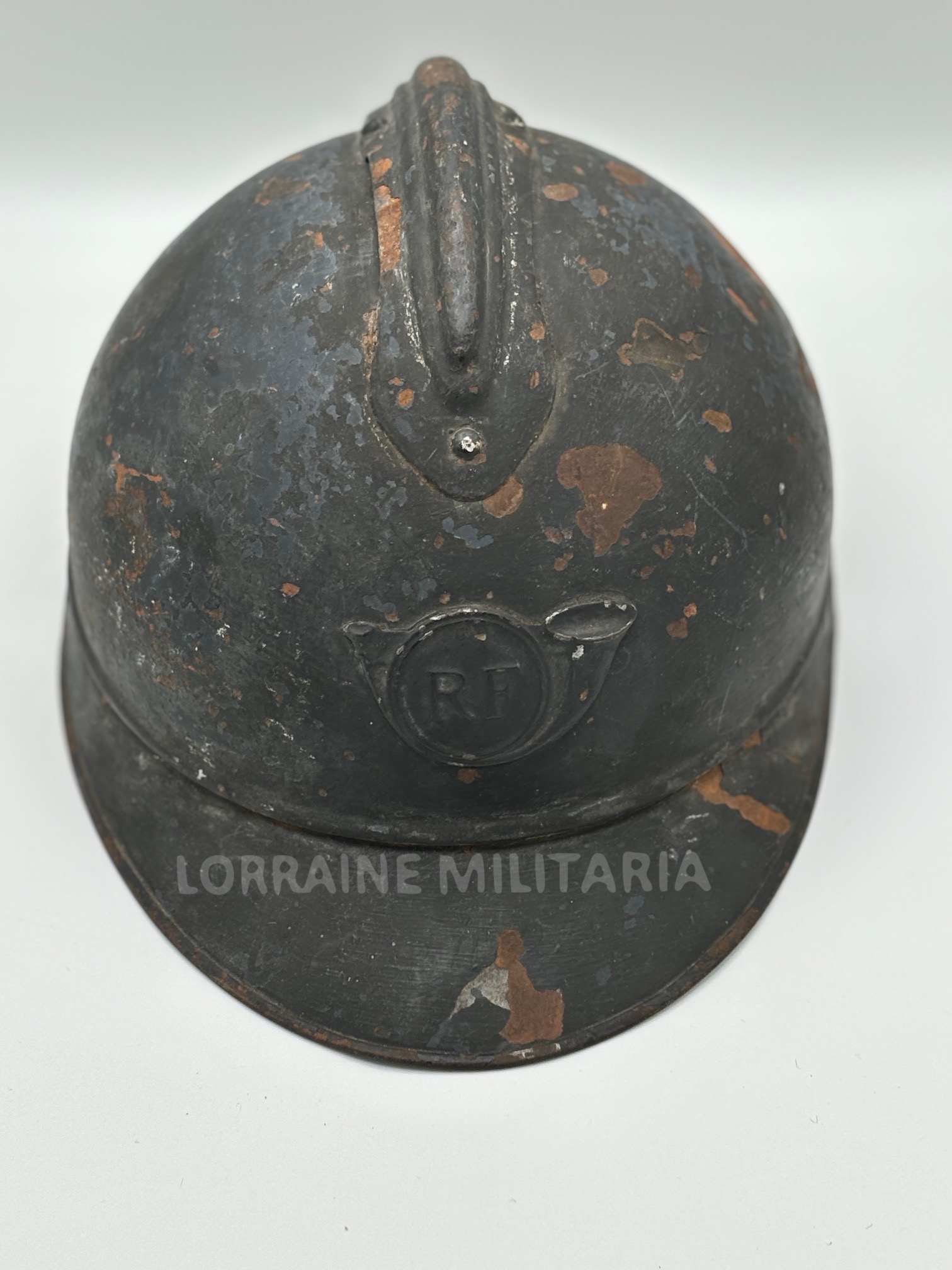 militaria : CASQUE ADRIAN CHASSEUR