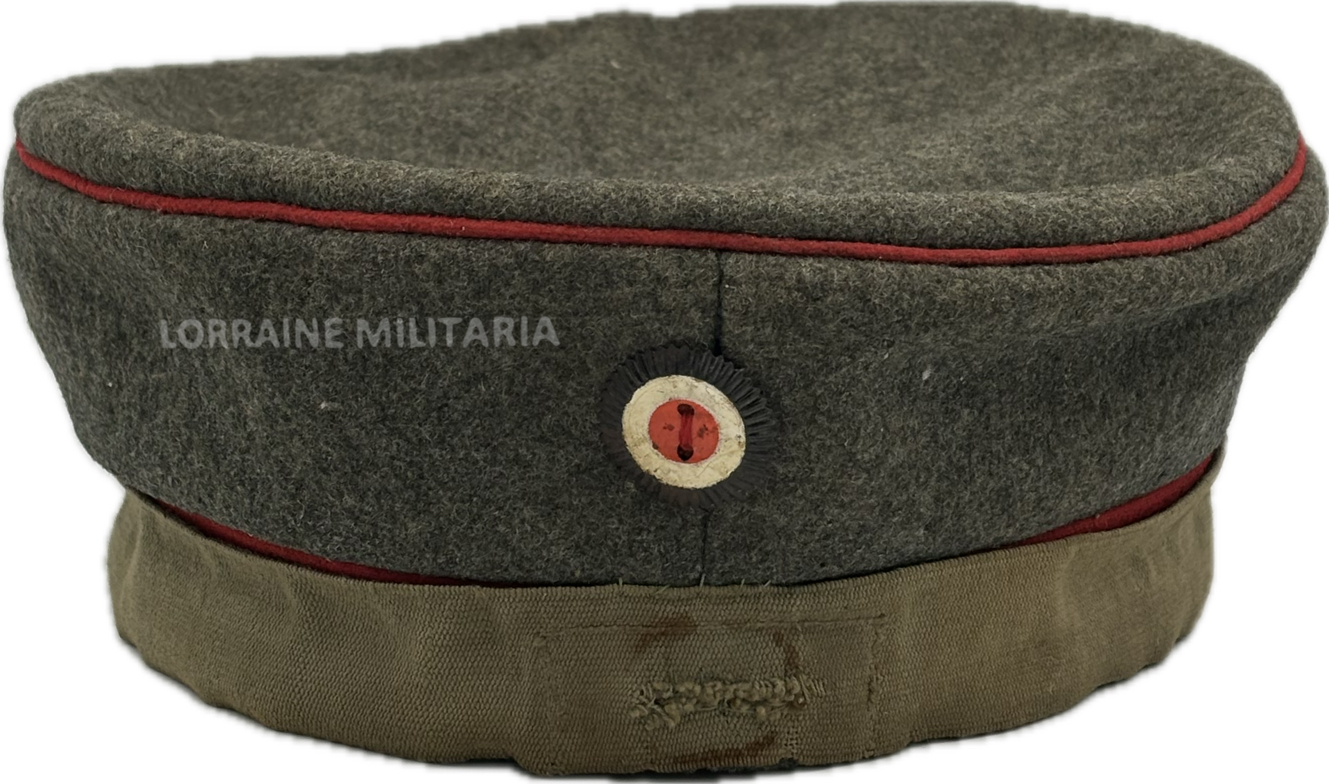 militaria : MUTZE TROUPE BADOISE INFANTERIE DU BA XIV 1917 AVEC COUVRE BANDEAU