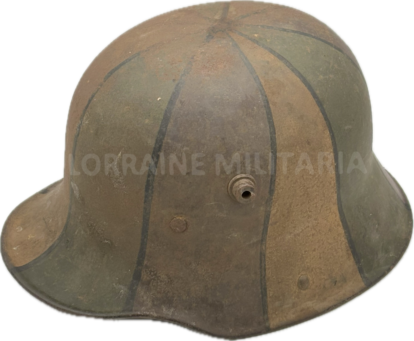 militaria : STAHLHELM MODELE 1916 CAMOUFLE