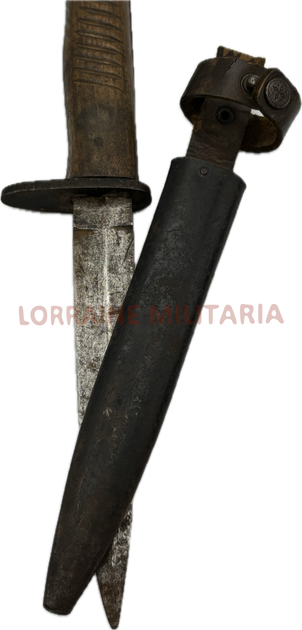 militaria : COUTEAU DE COMBAT ERNST BUSCH AVEC FOURREAU