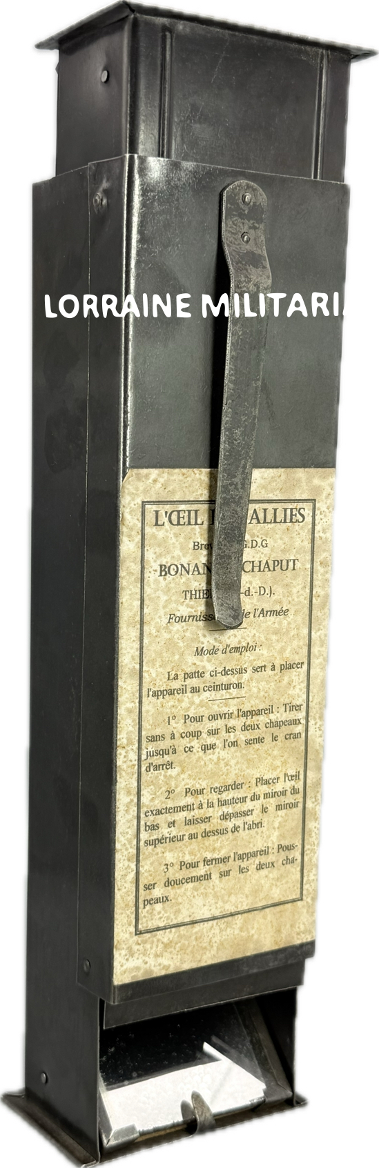 militaria : PERISCOPE DE TRANCHEE FRANÇAIS