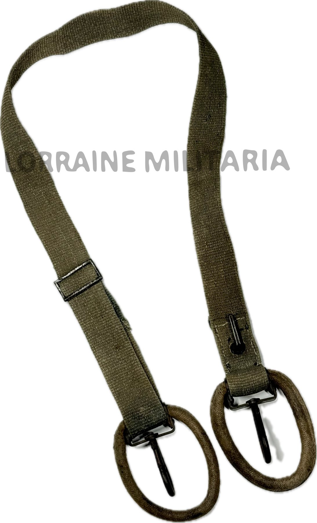 militaria : SANGLE ALLEMANDE ERSATZ DE TRANSPORT POUR MITRAILLEUR MG08, MG08/15