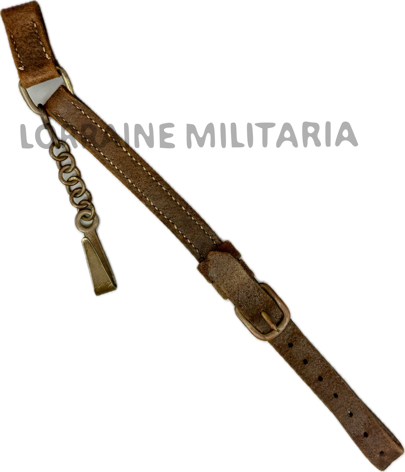 militaria : BELIERE PORTE SABRE ALLEMANDE TROUPES MONTEES