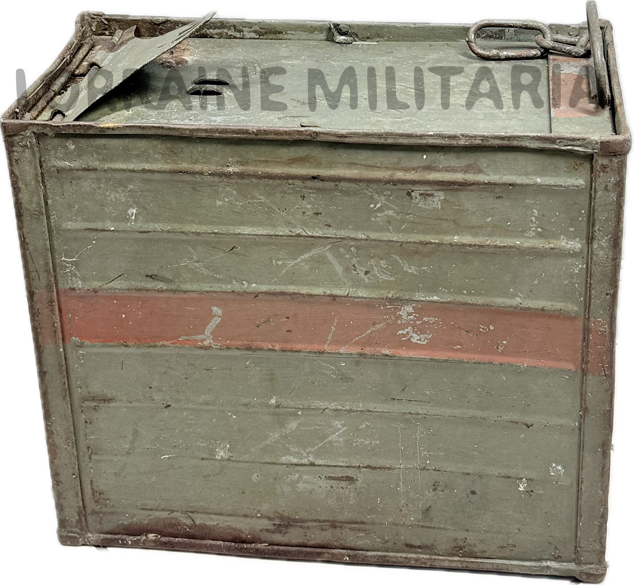 militaria : CAISSE A MUNITIONS USA POUR 1200 CARTOUCHES DE SPRINGFIELD 1917