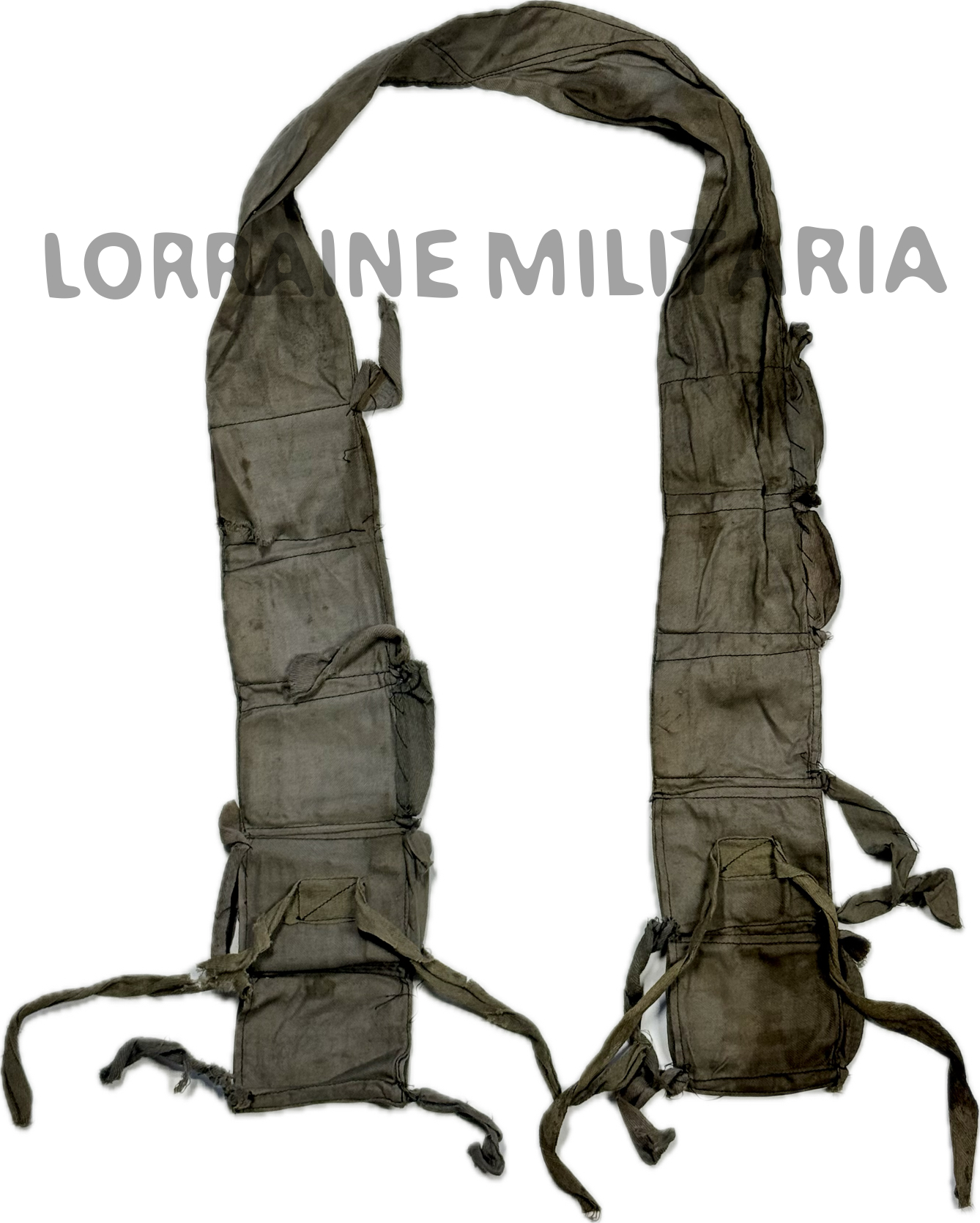 militaria : PATRONEN TRAGEGURT ALLEMANDE BANDOULIÈRE CARTOUCHIERE D'ALLEGEMENT