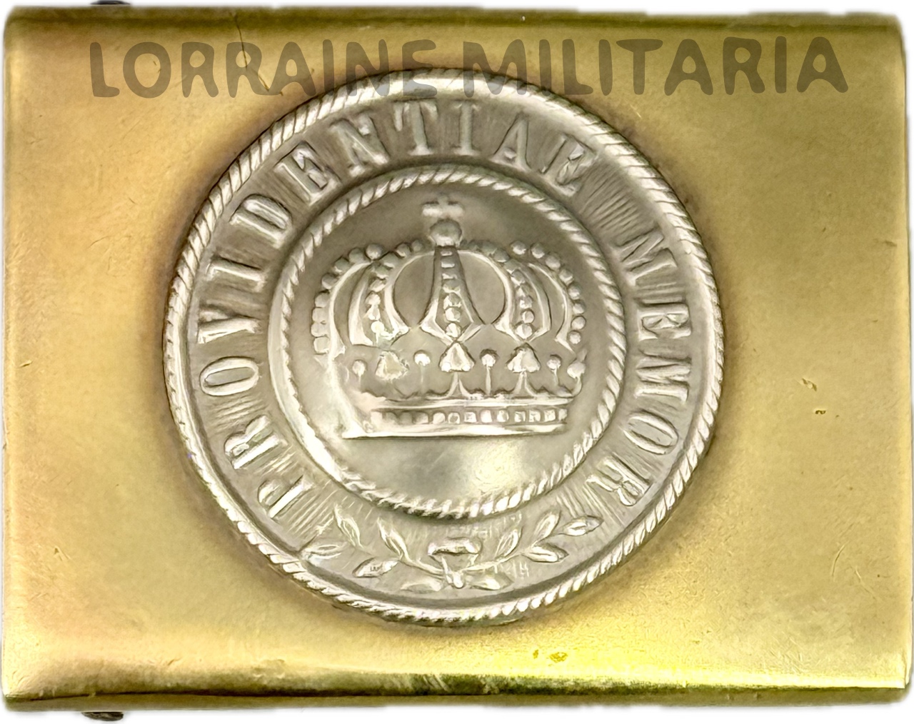 militaria : BOUCLE DE CEINTURON ALLEMANDE TROUPE SAXONNE MLE 1895 DATEE 1914