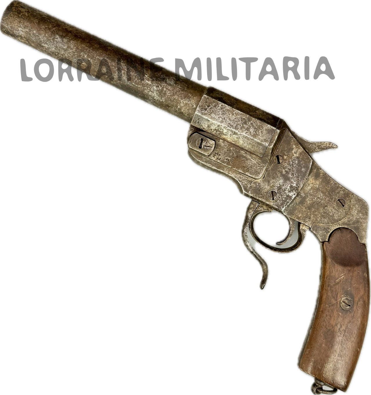 militaria : PISTOLET LANCE FUSEE ALLEMAND HEBEL